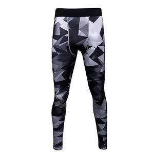 <b>Men</b> <b>Compression</b> Gym Sports Base Layer Pants Leggings Workout Fitness <b>Tights</b> - Product Image 1
