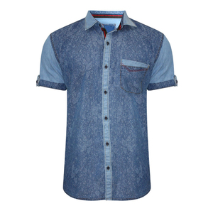 Camisas de Vestir de Algodón para Hombre de Diseño Moderno y Alta Calidad, Tallas Disponibles, Incluyendo Tallas Grandes / Camisas de Vestir Casuales de Manga Corta de Algodón para Hombre - Product Image 2