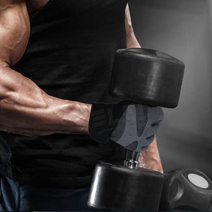 Guantes de levantamiento de pesas para entrenamiento, protectores de palma para deportes al aire libre, marca privada - Product Image 2