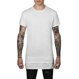 Elegante manga larga de alta calidad precio barato 100% algodón liso suéter camiseta con logotipo personalizado - Product Image 5