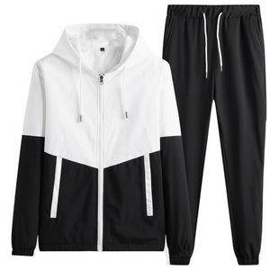 Survêtement gris pour homme, nouvelle mode, tenue de sport, Jogging, mode - Product Image 6