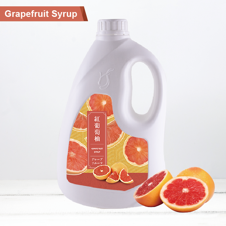 Халяльный пузырьковый чай, фруктовый напиток Sixfold для грейпфрутового сиропа