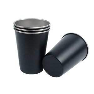 Gobelet de voyage empilé en acier inoxydable 350ml, verres à Shot, Stein pinte, métal, fête, Camping, chope à bière, <span class=keywords><strong>tasse</strong></span> à eau d'<span class=keywords><strong>escalade</strong></span> - Product Image 1