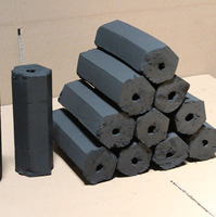 Barbecue hexagonal en acier inoxydable au charbon de coco, hauteur réglable, pour restaurants, longue durée de combustion, camping, voyage, Noël