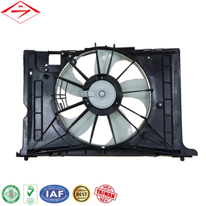 ผู้ผลิตชิ้นส่วนยานยนต์ระบายความร้อนคอนเดนเซอร์มอเตอร์พัดลมหม้อน้ำรถยนต์สำหรับโตโยต้าโคโรลล่า1.8L (JPN) 08 '~ - Product Image 1