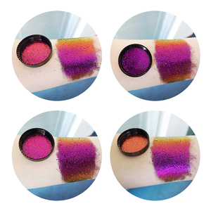 Paillettes caméléon colorées, Pigments changeants, pour cosmétique, Art des ongles, flocons - Product Image 4