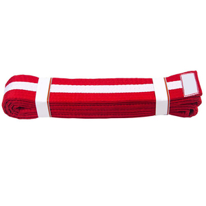 Cinturones de uniformes de artes marciales con logotipo personalizado profesional de Color verde y negro a la venta, recién llegado, cinturones de Karate lisos multicolores - Product Image 2