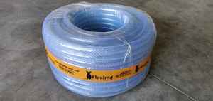 Tuyau d'arrosage tressé en PVC transparent en plastique souple et flexible avec filetage en nylon 20/50/100m de bobines Commande minimale de 100m - Product Image 5