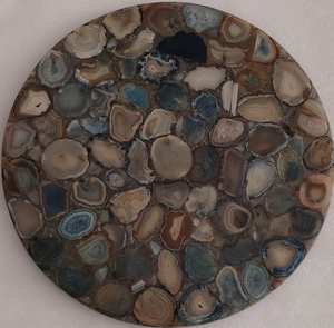 Mesa de superficie de piedra Natural única de ágata para comedor, sala de estar, oficina, escuela al aire libre, Hotel, apartamento, muebles modernos para el hogar - Product Image 2