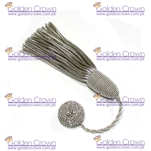 Pompon de ballon de diplôme en argent sterling, pompon pour médecins tmt - Product Image 4