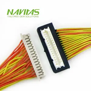 Hirose DF13 31pos 1mm connecteur femelle aux heures 30pos 1.25mm femelle LVDS configurations faisceau de câbles