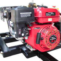 SINOLINK FC500 Plus Élévateur à bois de 5 mètres avec pompe et moteur à essence de 6,5 CV