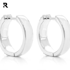 Boucles d'oreilles Huggie à trois rangées, boucles d'oreilles délicates, plaqué or, bijoux de mode pour femmes, nouveau Style, boucles d'oreilles antiques avec pierre - Product Image 2