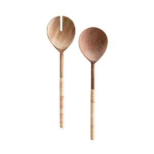 Bamboo Wrapped Salad <b>Servers</b> - Product Image 1
