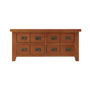 Vietnam Furniture Supplier Super Quality Low MOQ Custom Solid Wooden Living Room Cabinets