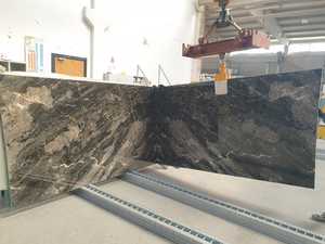 2025 Nero Picasso Dalles lisses en marbre turc Tuile de luxe de première qualité coupée à la taille Ventes directes en usine Made in Turkiye - Product Image 5