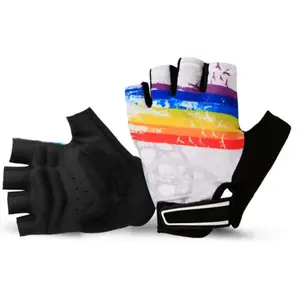 Night Riding Half Finger Smart Cycling Gloves