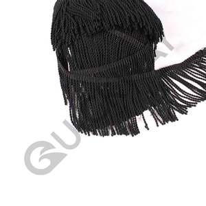 OEM Gold Bullion Wire Fringe Customized Metallic Fringe Trimmings Top Quality Antique Gold Silver Twisted <b>Tassel</b> <b>Trim</b> - Product Image 3