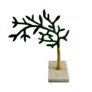 Modèle de feuille d'amour en Aluminium et métal, Design pour décoration d'intérieur, de maison et de bureau, salon, finition plaquée - Product Image 6