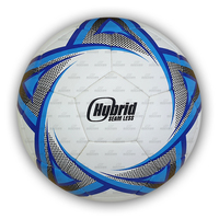 Ballon de football professionnel promotionnel de haute qualité butyle formation Football collage thermique hybride PVC TPU PU matériel pakistanais