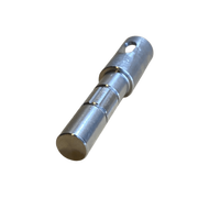 Fabricant OEM – Embouts de connexion à renfort cannelé en acier inoxydable usiné CNC, surface anodisée, pour panneaux de montage rapide