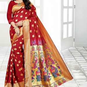 Look riche et lourd, sans bordures, avec blouse non cousue, multicolore, lavage en machine, nettoyage à sec, vêtements traditionnels - Product Image 1