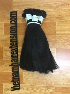 Extensions de cheveux vierges Remy de luxe de haute qualité, lisses et crépus, sans traitement chimique - Product Image 4