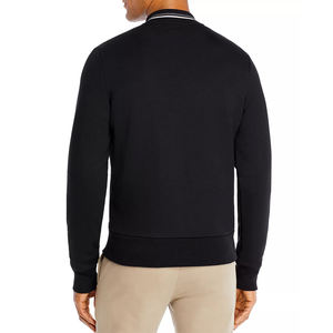 Fortune Apparel Custom Made New Arrival Unisex Bomber <b>Jacket</b> in Black Quick Dry & Windproof 100% Polyester Winter Ready - Product Image 2