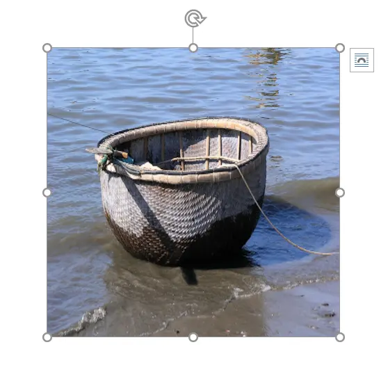 Joran Pancing Mini Anyaman Bambu Coracle Buatan Tangan, Aktivitas Luar Ruangan/SUNGAI/Danau/Perahu Mini