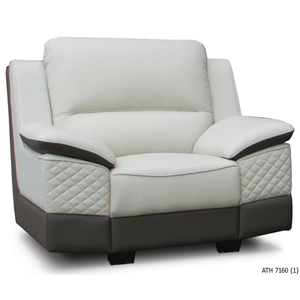 <b>Sofa</b> Series ATH 7160 Living Room Modern Furniture Genuine Leather Fabric Modular Design Solid <b>Wood</b> <b>Frame</b> Eco-Friendly 3+2+1 - Product Image 2