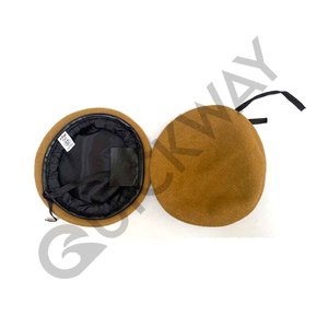 Venta al por mayor 100% de lana Ceremonial Boina Gorros Cómodos Uso al aire libre Poliéster Boina Sombreros Baratos Ceremonial Boina Sombreros - Product Image 4