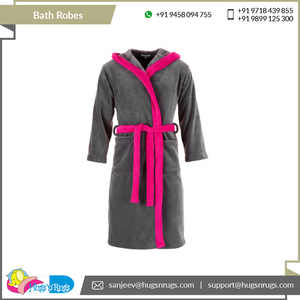 Venta al por mayor Cantidad Proveedor de Best Selling Multi Color Custom Logo 100% Cotton Zero Twist Albornoces para adultos .... - Product Image 2