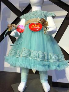 Dori Top Vestidos para niñas Hibrand Nueva colección Pink Body Frock/Baby Algodón Satén Estampado floral Conjuntos para fiestas de primavera Niños - Product Image 5