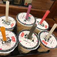 Pailles en riz pour Bubble Tea / Pailles en riz comestibles écologiques et biodégradables de grande taille pour Bubble Tea