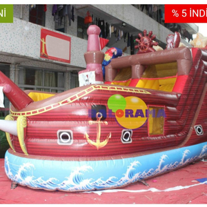Producto más popular, el más vendido, parque infantil de alta calidad para interiores o exteriores, Tobogán hinchable, Barco Pirata inflable - Product Image 2