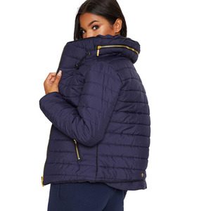 Wholesale Women's Hooded <b>Quilted</b> Puffer Jacket <b>Winter</b> Warm Padded Coat Slim Fit Hooded Puffer Jacket Lightweight <b>Quilted</b> <b>Winter</b> - Product Image 4