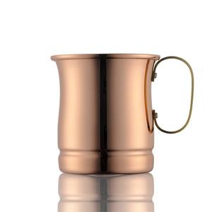 Taza de Cerveza de Cobre Hecha a Mano, Ecológica y Única, Diseño Moderno, Regalo Empresarial, Tamaño Personalizado, Metal Duradero - Product Image 3