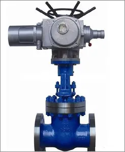 60mpa 12v Automatic Ductile Iron Motorized Wedge-shaped Multi Turn Electric Actuator Sluice Gate Valve