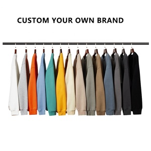 GAF TERRY BLANK unisex เสื้อสเวตเตอร์คอกลมชายและหญิง - Product Image 5