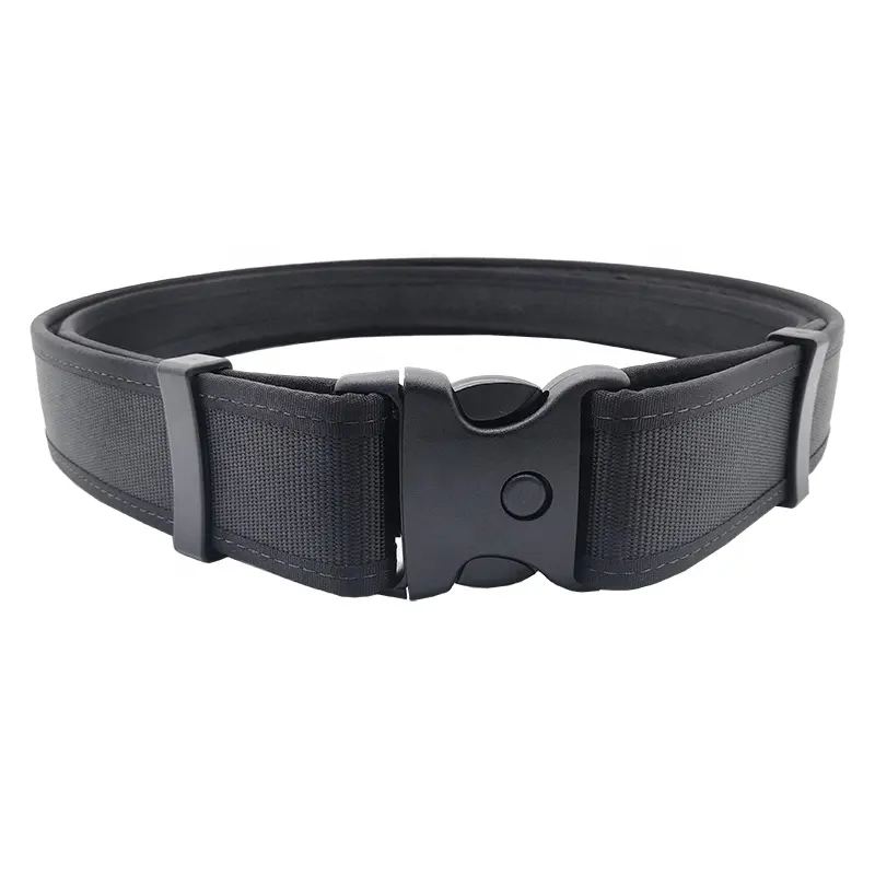 Custom China factory nylon tactical belt tactical gear with inner belt hook and loop tactical belt