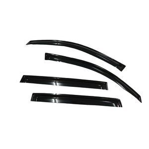 Toyota RAV4 2006 2016 Acrylic Slimline trong suốt màu đen xe làm lệch hướng cửa sổ Visor Vent Sun Shade mưa bảo vệ cửa Visor bên - Product Image 1