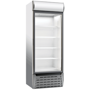 Refrigerador Comercial Vertical Klimasan SC600 de 597 L con Puerta de Vidrio Simple, Enfriamiento por Aire, Temperatura Única, para Exhibición de Bebidas, Automático - Product Image 1