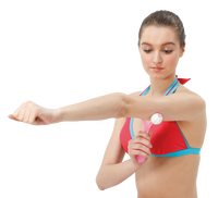 Allwin — rouleau de Massage RMB14, en forme de boule, pour les jambes et les bras, 2 boules