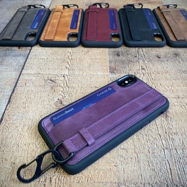 New Design Luxury Wholesale Oily Leather Detachable Cell Phone Case Card Slot Flip Leather Case for Wallet Case MCR-0111