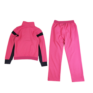 Survêtement pour enfants en coton/polaire, pull à col montant, vente en gros - Product Image 2