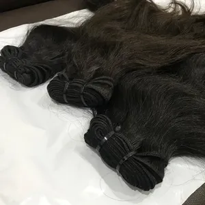 AMAZING OFFER ON NATURAL VIRGIN HUMAN HAIR EXTENSIONS HIGH QUALITY REMY UNPROCESSED SOUTH INDIAN TEMPLE HAIR FREE DHL SHIPPING