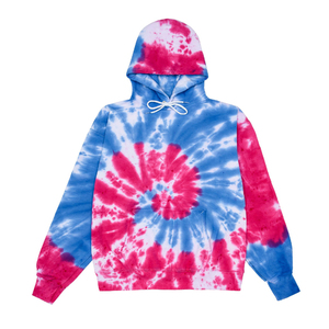 Sudadera con capucha personalizada Tie Dye para hombres y mujeres Patrón sólido Tallas grandes Característica Sudaderas para hombres Tallas grandes - Product Image 2
