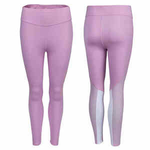 Mallas fruncidas rosas de cintura alta de alta calidad para mujer, pantalones de Yoga de secado rápido, opción de logotipo personalizado, talla grande, Fitness, transpirable - Product Image 4