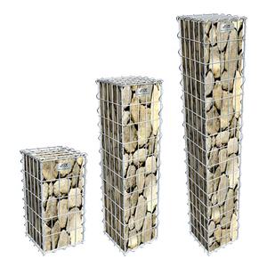 20x20x100cm Paniers muraux en <span class=keywords><strong>gabion</strong></span> et pierre et clôture - Product Image 3