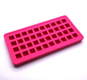 Best Selling 40 Cavity Silicone Fácil Liberação <span class=keywords><strong>Mini</strong></span> <span class=keywords><strong>Ice</strong></span> <span class=keywords><strong>Cube</strong></span> Bandeja Quadrada para Home Kitchen <span class=keywords><strong>Ice</strong></span> Cream Making - Product Image 5